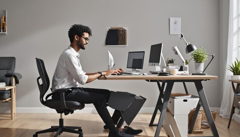 Comment créer un espace de travail ergonomique chez soi