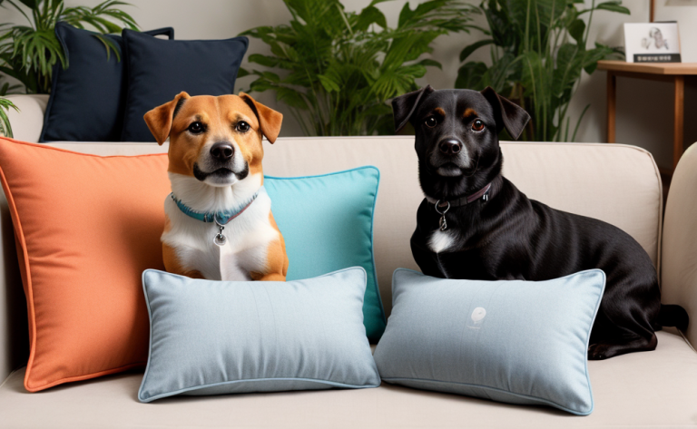 coussin chien